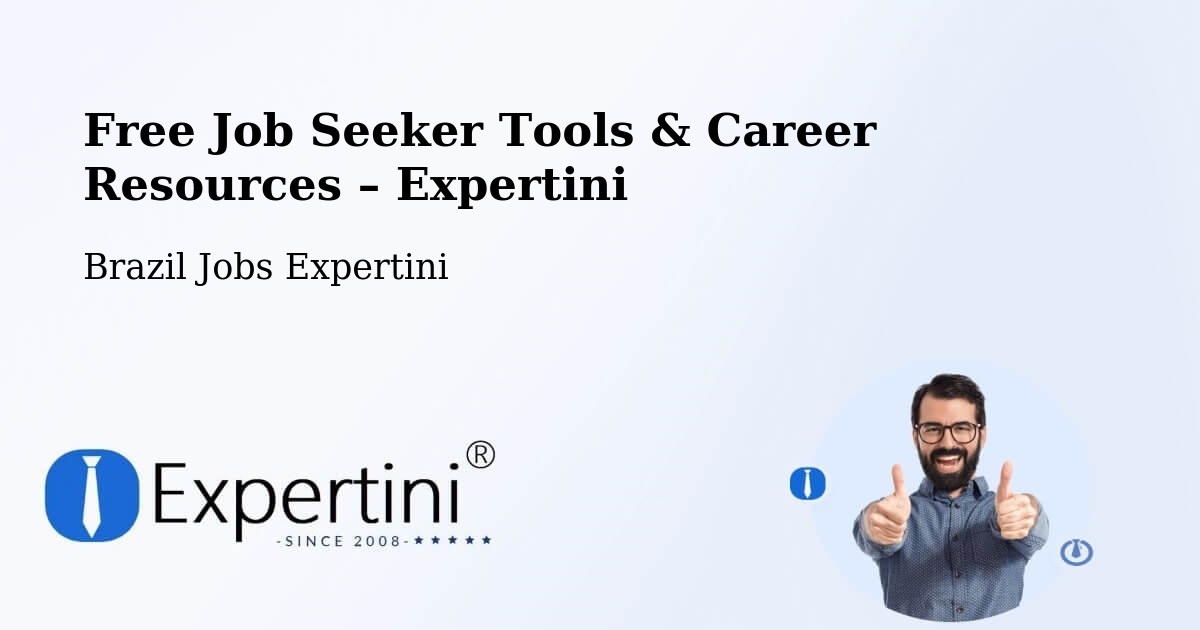Free Job Seeker Tools & Career Resources – Corupá - Corupá, Brazil Jobs Expertini