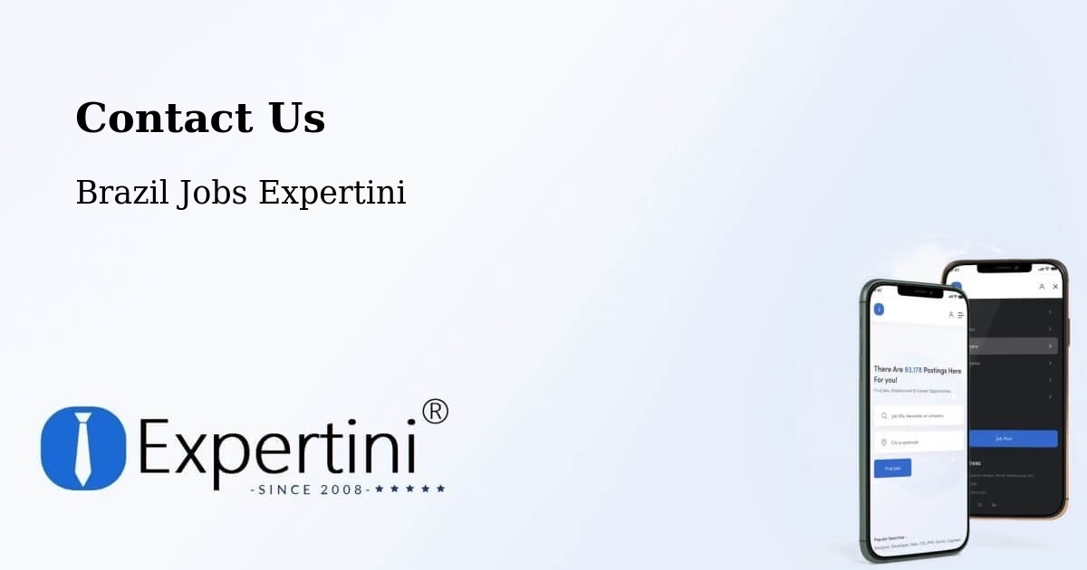 Contact Expertini – Corupá - Brazil Jobs Expertini